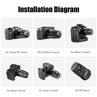 Foto 6 | Foto 6 | Lente Ultra Macro Astrhori 25 Mm F2.8 2x-5x Para Cámaras Fuji X - Venta Internacional.