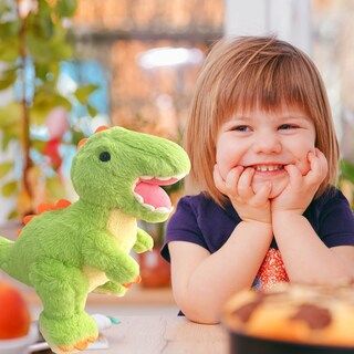 Foto 3 | Foto 3 | Peluche Tiegokii Bonito Dinosaurio De Peluche 25 Cm Para Niños - Venta Internacional.
