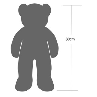 Foto 5 | Foto 5 | Oso De Peluche Yunnasi Grande 80 Cm Con Corazón De Amor Rosa - Venta Internacional.