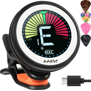 Foto 1 | Foto 1 | Afinador De Guitarra Recargable Con Clip Para Todos Los Instrumentos Aarvi - Venta Internacional.
