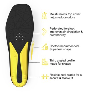 Foto 4 | Foto 4 | Cojín De Hockey Insoles Superfeet De Espuma Para Patines Tallas 9 A 10 - Venta Internacional.