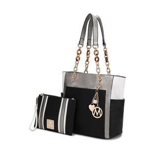 Foto 1 | Foto 1 | Bolso De Mano Mkf Collection Rochelle Color Block Para Mujer - Venta Internacional.