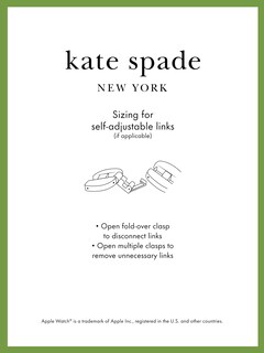 Foto 7 | Foto 7 | Correa De Reloj Kate Spade New York En Oro Rosa Para Apple Watch - Venta Internacional.