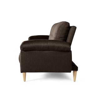 Foto 6 | Foto 6 | Sofá Cama Makora Salam Con Memory Foam Color Chocolate Lino Respaldo Reclinable De 3 Posiciones Con Portavaso