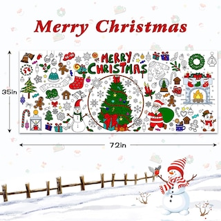 Foto 2 | Foto 2 | Mantel Para Manualidades Navideñas Speringeen Para Niños 72 X 35 Pulgadas - Venta Internacional.