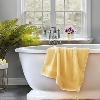 Foto 4 | Foto 4 | Juego De Toallas Cozyart De Algodón Turco De Lujo De Color Amarillo Claro 650 G/m² 6 Unidades - Venta Internacional.