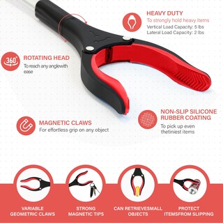 Foto 2 | Foto 2 | Herramienta Grabber Reacher Grabrunner De 32 Cm Con Cabezal Magnético Y Giratorio - Venta Internacional.