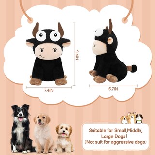 Foto 2 | Foto 2 | Juguete De Peluche Wintour Puppy Squeaky Teething Para Perros Pequeños Y Medianos - Venta Internacional.