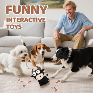 Foto 6 | Foto 6 | Juguete De Peluche Wintour Puppy Squeaky Teething Para Perros Pequeños Y Medianos - Venta Internacional.