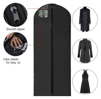 Foto 4 | Foto 4 | Xtellar Porta-traje Lujoso  Funda Protectora Ecológica Para Vestidos Largos Y Abrigos Elegantes De 170x60 Cm  Color Negro
