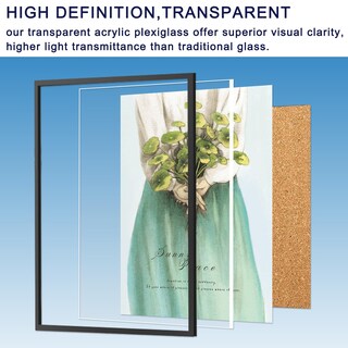 Foto 6 | Foto 6 | Lámina Acrílica Adtda De 16 X 20 Cm 3 Mm De Grosor Plexiglás Transparente Paquete De 4 - Venta Internacional.