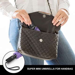 Foto 4 | Foto 4 | Paraguas Leagera Compact Travel Automático De 42 Pulgadas  Color Violeta - Venta Internacional.