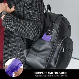 Foto 5 | Foto 5 | Paraguas Leagera Compact Travel Automático De 42 Pulgadas  Color Violeta - Venta Internacional.