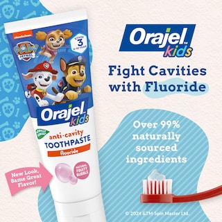 Foto 2 | Foto 2 | Pasta De Dientes Orajel Kids Paw Patrol Anti-caries 125ml Fruity - Venta Internacional.