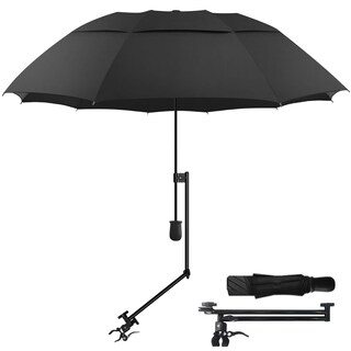 Foto 1 | Foto 1 | Paraguas De Golf Hobvo Upf 50+ Con Pinza Ajustable Para Silla - Venta Internacional.