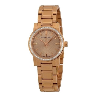 Foto 1 | Foto 1 | Reloj Burberry para Mujer Bu9225 Oro Rosa