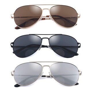 Foto 1 | Foto 1 | Gafas de Sol Bifocales Ryegis Classic Command Aviator 3 Piezas- Venta Internacional