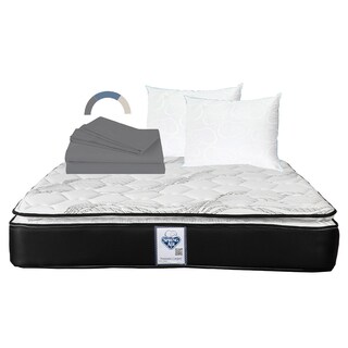 Foto 1 | Foto 1 | Colchón Spring Air Premier Queen Size + Almohada Oso 2 + Sábanas Basic