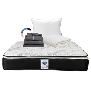 Foto 1 | Foto 1 | Colchón Spring Air Premier Queen Size + Almohada Royal + Protector Ultra + Sábanas Royal