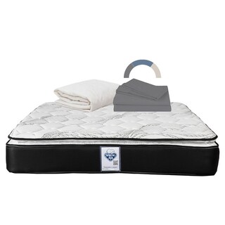 Foto 1 | Foto 1 | Colchón Spring Air Premier King Size + Protector Ultra + Sábanas Basic