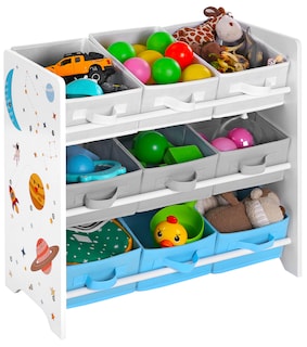 Foto 2 | Foto 2 | Estantería Infantil SongmicsHome con 9 Cajas de Tela