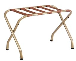 Juego de Estantes de Equipaje Songmics Home con Marco de Acero Plegable 2 Piezas