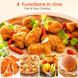 Foto 2 | Foto 2 | Freidora Topzee Small Compact De 2 1 Litros 4 En 1 98% Menos De Aceite Color Rojo - Venta Internacional.