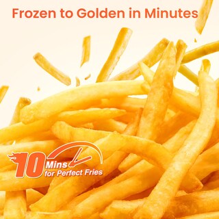 Foto 5 | Foto 5 | Freidora Topzee Small Compact De 2 1 Litros 4 En 1 98% Menos De Aceite Color Rojo - Venta Internacional.