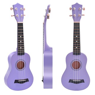 Foto 2 | Foto 2 | Ukelele Soprano Not Home 21 Pulgadas Paquete De Madera De Tilo Para Principiantes Color Morado - Venta Internacional.