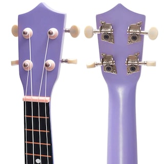 Foto 4 | Foto 4 | Ukelele Soprano Not Home 21 Pulgadas Paquete De Madera De Tilo Para Principiantes Color Morado - Venta Internacional.