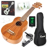 Ukelele Kmise Soprano Professional Caoba 53 Cm Con Kit De Inicio - Venta Internacional.