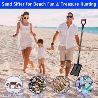 Foto 5 | Foto 5 | Pala Tamizadora Pdpdoc Resistente Metal Y Arena 53 5 Cm De Largo - Venta Internacional.