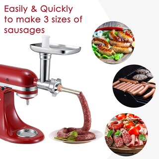 Foto 3 | Foto 3 | Accesorios Para Picadora De Carne Kitoart De Acero Inoxidable Para Kitchenaid - Venta Internacional.