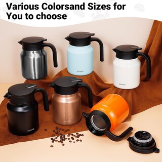 Foto 7 | Foto 7 | Jarra Térmica Para Café Wyhvand  1 L  Acero Inoxidable  Color Negro - Venta Internacional.