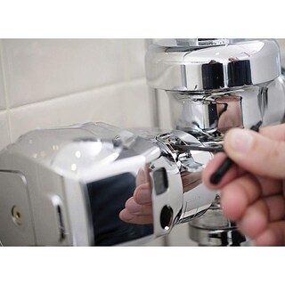 Foto 7 | Foto 7 | Abrazadera Cromada Rubbermaid Autoflush Para Inodoro Sin Contacto - Venta Internacional.