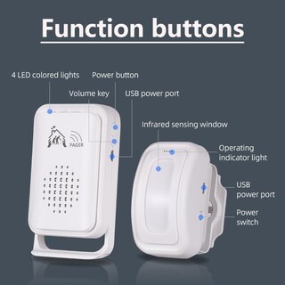 Foto 6 | Foto 6 | Alarma De Cama Inalámbrica Nesthao Para Adultos Mayores Con Sensor - Venta Internacional.