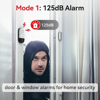 Foto 3 | Foto 3 | Alarmas Para Ventanas Y Puertas Sanjie Batería De Larga Duración Paquete De 3 - Venta Internacional.