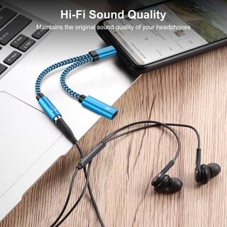 Foto 3 | Foto 3 | Adaptador De Auriculares Usb-c Sixsim Con Pd De Carga Rápida De 60 W Para Iphone Samsung - Venta Internacional.