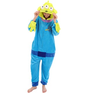 Foto 6 | Foto 6 | Disfraz De Pijama Cosusket Aliens De Franela Para Halloween - Venta Internacional.