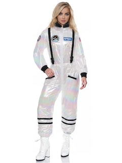 Foto 6 | Foto 6 | Disfraz De Astronauta Grajtcin Para Mujer Traje Blanco De Astronauta Para Adulto - Venta Internacional.