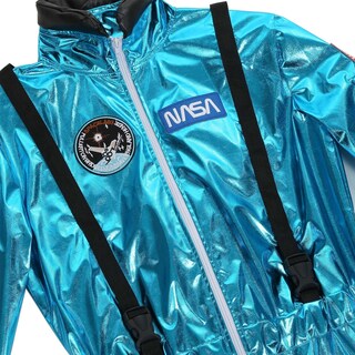 Foto 3 | Foto 3 | Disfraz De Astronauta Grajtcin Traje Azul De Astronauta Para Mujer - Venta Internacional.