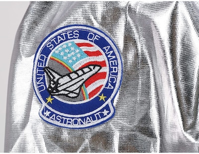 Foto 6 | Foto 6 | Disfraz De Astronauta Grajtcin Plateado Traje De Astronauta Para Mujeres Adultas - Venta Internacional.