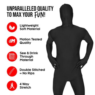 Foto 3 | Foto 3 | Disfraz Morphsuits Traje Completo Zentai Para Halloween Adulto - Venta Internacional.