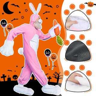 Foto 4 | Foto 4 | Disfraz De Conejo De Halloween Cozypower Con Zapatos Orejas Nariz Y Más - Venta Internacional.