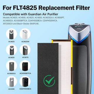 Foto 3 | Foto 3 | Filtro Purificador De Aire Ffac Flt4825 Hepa B Para Ac4825 Paquete De 4 - Venta Internacional.