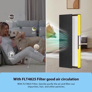 Foto 7 | Foto 7 | Filtro Purificador De Aire Ffac Flt4825 Hepa B Para Ac4825 Paquete De 4 - Venta Internacional.