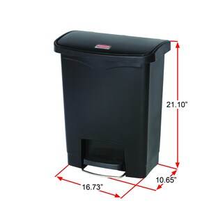 Foto 4 | Foto 4 | Bote De Basura Rubbermaid Commercial Streamline 30 L Blanco - Venta Internacional.