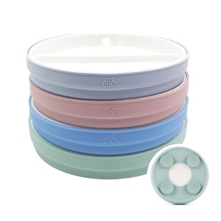 Foto 1 | Foto 1 | Plato Elk And Friends De Porcelana Infantil De 20 Cm Con Ventosa De Silicona - Venta Internacional.