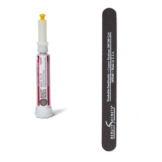 Foto 1 | Foto 1 | Set De Pegamento Y Lima Para Uñas Beauty Secrets A Prueba De Goteo Y Obstrucciones - Venta Internacional.