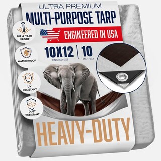 Foto 1 | Foto 1 | Tarp King-a-ma-jigs 10 X 12 Pies Muy Resistente 10 Mil De Grosor Impermeable - Venta Internacional.